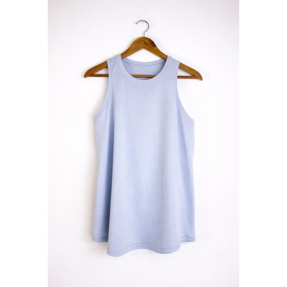 Lululemon Light Blue Sleeveless Tank Top Athletic Workout Yoga Top
